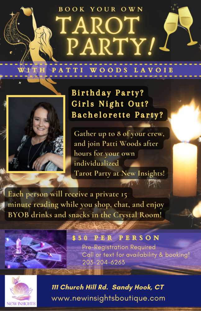 patti party flyer