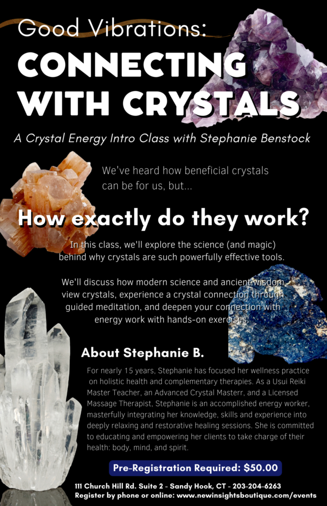 Crystal Class with Stephanie B Flyer