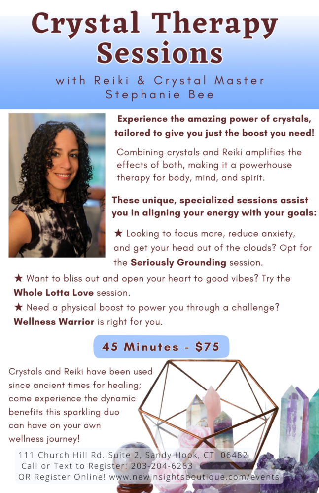 Crystal sessions with stephanie bee
